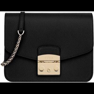 Furia Metropolis Leather black bag!